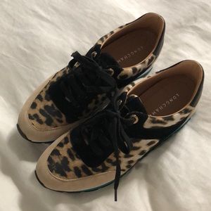 Longchamp leopard sneakers. Size 39 (8.5 US)